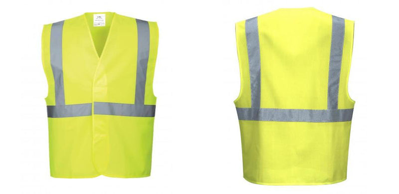 Class 2 Yellow Reflective Safety Vest