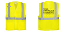 Hi-Vis Yellow Band and Brace Mesh Safety Vest – Lightweight, ANSI Class 2