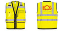 Custom Heavy Duty Hi-Vis Surveyor Vest