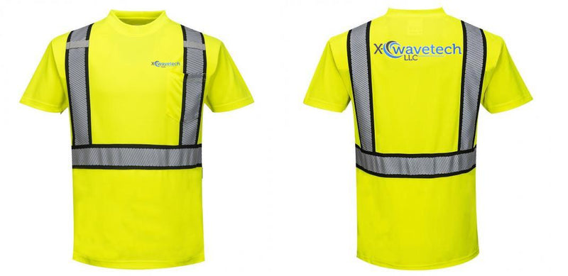 Custom Class 2 Safety Shirt Hi Vis ANSI