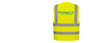 Custom Logo Reflective Yellow Safety Vest - ANSI Class 2