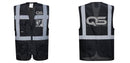 Black Professional Executive Style Safety Vest