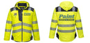 Custom PW3 Hi-Vis Winter Jacket with Reflective Segmented Tape