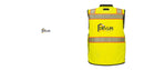 Custom Premium Two-toned Surveyor Safety Vest with Segmented Tape