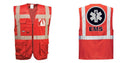 Custom RED Professional Executive Style Safety Vest