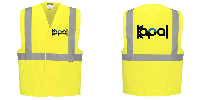 Custom Class 2 Yellow Reflective Safety Vest