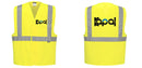 Custom Class 2 Yellow Reflective Safety Vest