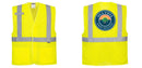 Hi-Vis Yellow Band and Brace Mesh Safety Vest – Lightweight, ANSI Class 2