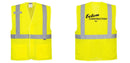 Hi-Vis Yellow Band and Brace Mesh Safety Vest – Lightweight, ANSI Class 2