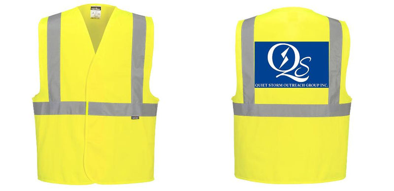 Custom Class 2 Yellow Reflective Safety Vest