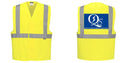 Custom Class 2 Yellow Reflective Safety Vest