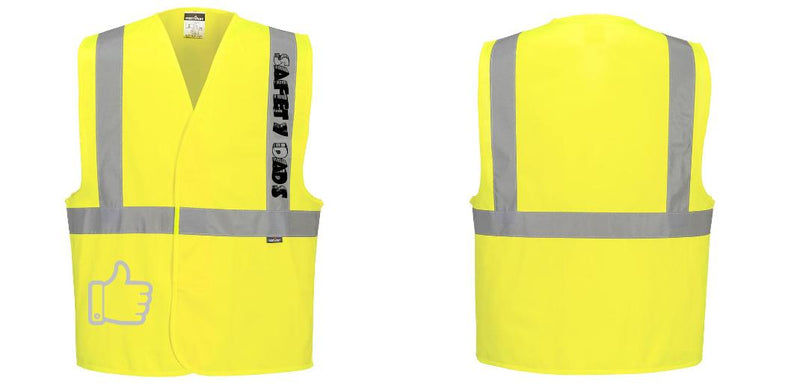 Custom Class 2 Yellow Reflective Safety Vest
