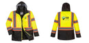 Custom Traffic Safety Jacket Class 3 Hi-Vis Yellow/Black