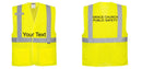 Hi-Vis Yellow Band and Brace Mesh Safety Vest – Lightweight, ANSI Class 2