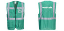 Custom GREEN Professional Executive Style Safety Vest
