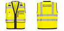 Custom Heavy Duty Hi-Vis Surveyor Vest
