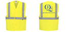 Custom Class 2 Yellow Reflective Safety Vest