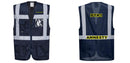 Custom NAVY Professional Executive Style Safety Vest