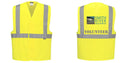 Custom Class 2 Yellow Reflective Safety Vest
