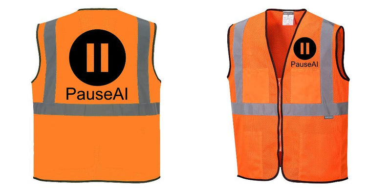 Custom Lightweight High Visibility ORANGE Tampa Mesh Vest
