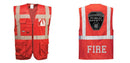 Custom RED Professional Executive Style Safety Vest