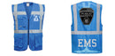Custom ROYAL BLUE Professional Executive Style Safety Vest
