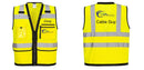 Custom Heavy Duty Hi-Vis Surveyor Vest