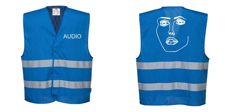 Royal Blue MeshAir Reflective Safety Vest – Event & General Use