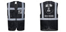 Black Professional Executive Style Safety Vest