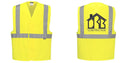 Custom Class 2 Yellow Reflective Safety Vest