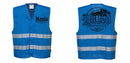 Custom Royal Blue MeshAir Reflective Safety Vest – Event & General Use