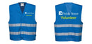 Custom Royal Blue MeshAir Reflective Safety Vest – Event & General Use
