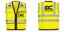Custom Heavy Duty Hi-Vis Surveyor Vest