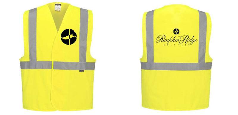 Custom Class 2 Yellow Reflective Safety Vest