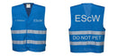 Custom Royal Blue MeshAir Reflective Safety Vest – Event & General Use