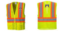 Custom Hi-Vis Yellow Contrast Mesh Safety Vest – ANSI Class 2