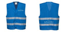 Custom Royal Blue MeshAir Reflective Safety Vest – Event & General Use