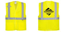 Custom Class 2 High Visibility Economy Reflective MESH Safety Vest