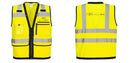 Custom Heavy Duty Hi-Vis Surveyor Vest