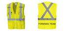Custom Hi-Vis YELLOW Mesh X Back Executive Vest