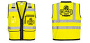 Custom Heavy Duty Hi-Vis Surveyor Vest