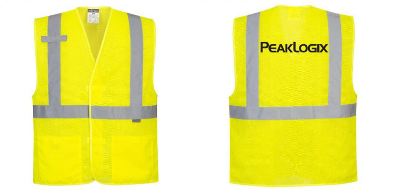 Custom Class 2 High Visibility Economy Reflective MESH Safety Vest