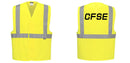 Custom Class 2 Yellow Reflective Safety Vest