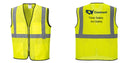 Lightweight High Visibility Yellow Tampa Mesh Vest