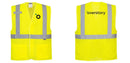 Hi-Vis Yellow Band and Brace Mesh Safety Vest – Lightweight, ANSI Class 2