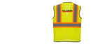 Custom Yellow Mesh Class 2 Reflective Safety Vest with Pockets