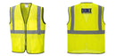 Lightweight High Visibility Yellow Tampa Mesh Vest