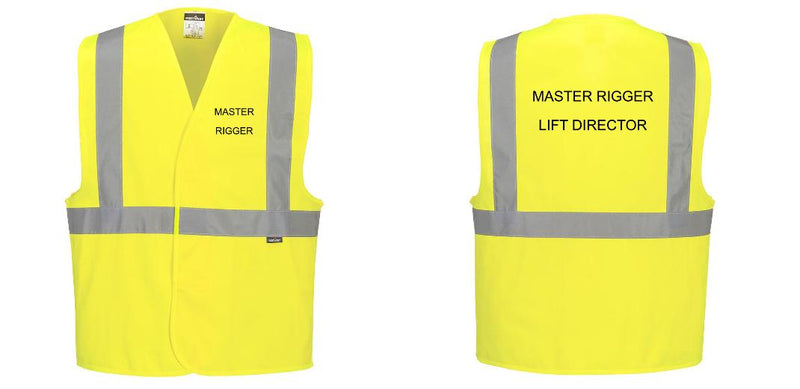 Custom Class 2 Yellow Reflective Safety Vest