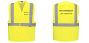 Custom Class 2 Yellow Reflective Safety Vest