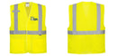 Hi-Vis Yellow Band and Brace Mesh Safety Vest – Lightweight, ANSI Class 2